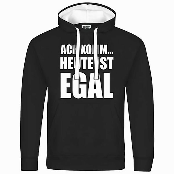 deinshirt Kapuzenpullover Herren Kapuzenpullover Ach komm Heute ist egal Mi günstig online kaufen