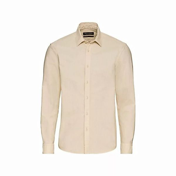 Marc O'Polo Langarmhemd weiß regular fit (1-tlg) günstig online kaufen