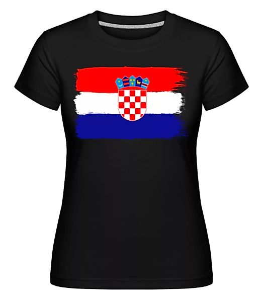 Länder Flagge Kroatien · Shirtinator Frauen T-Shirt günstig online kaufen