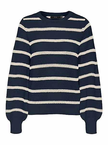 Vero Moda Rundhalspullover "VMAMAZING LS O-NECK PULLOVER BOO" günstig online kaufen