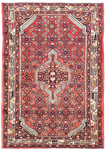 morgenland Orientteppich »Perser - Nomadic - 145 x 98 cm - rot«, rechteckig günstig online kaufen