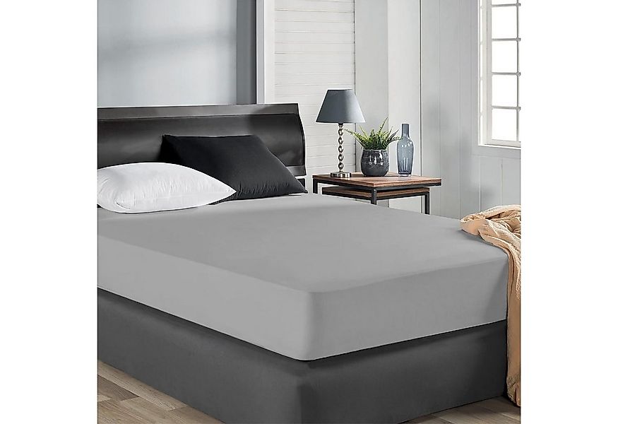 Matratzenschutzbezug Matrazenschoner mit Spannbettlaken 2in1 - Wasserdicht, günstig online kaufen