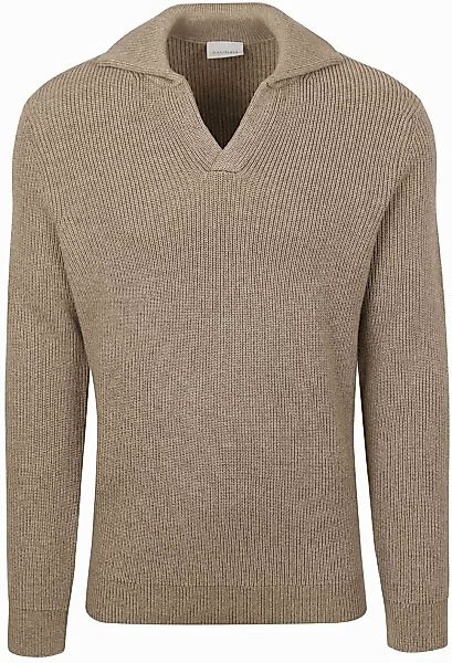 Suitable Pullover Riva Knit Taupe - Größe L günstig online kaufen