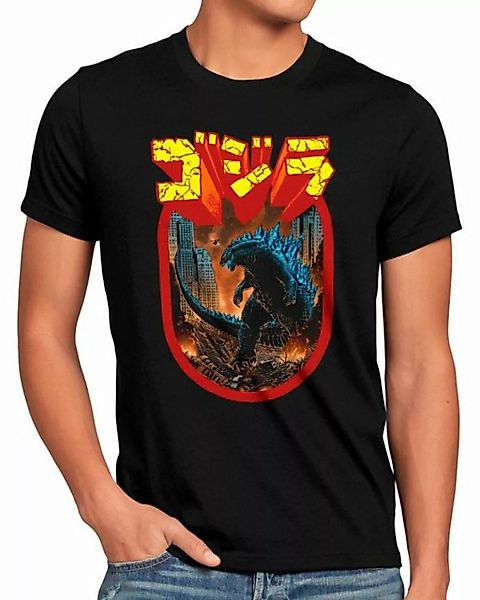 style3 Print-Shirt godzilla monster japanisch kyoto kaiju günstig online kaufen