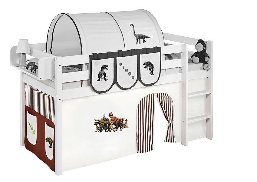 Lilokids Bettvorhang DINO Bettvorhang für Hochbett & Etagenbett DINOSAURIER günstig online kaufen