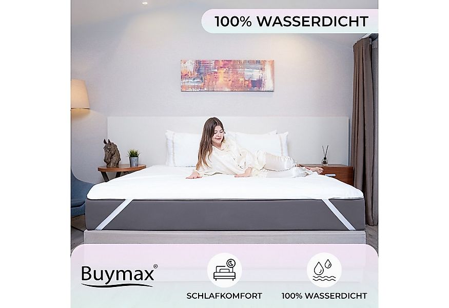 Matratzenschoner OEKO-TEX zertifiziert, 80% Baumwolle Buymax, Wasserdichter günstig online kaufen