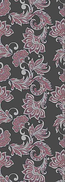 queence Vinyltapete »Shayne« Motiv   bedruckt   botanisch   floral   gemust günstig online kaufen
