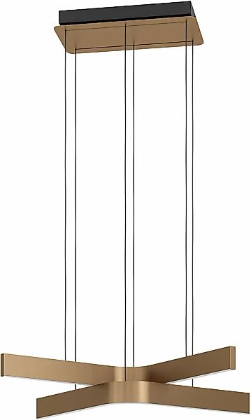 EGLO Hängeleuchte »FOLCINO-Z Pendellampe - Alu, Stahl - LED - 2X18W - IP20« günstig online kaufen