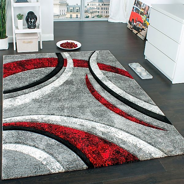 Paco Home Teppich "Brillance 758" rechteckig 16 mm Höhe Kurzflor, modernes günstig online kaufen