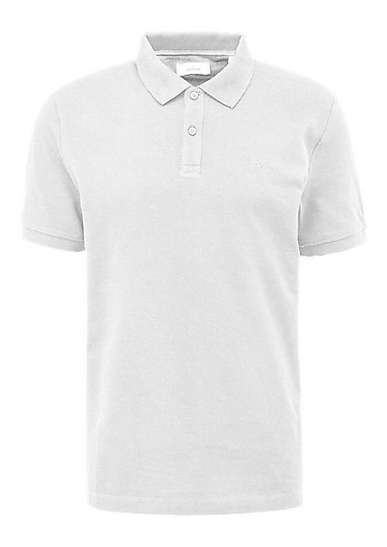 s.Oliver Poloshirt Basic (1-tlg) Poloshirt mit Logostickerei günstig online kaufen