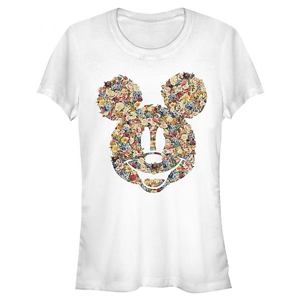 Disney Classics - Micky Maus - Micky Maus Floral - Frauen T-Shirt günstig online kaufen