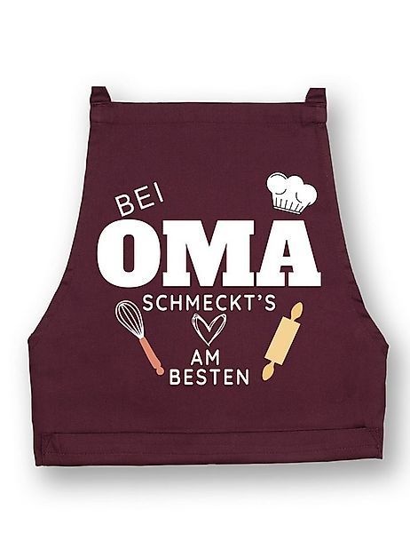 Youth Designz Grillschürze Damen Schürze "Bei Oma schmeckt es am Besten" Pr günstig online kaufen