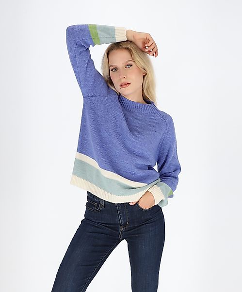 halsüberkopf Accessoires Strickpullover Streifen aus hochwertigem günstig online kaufen