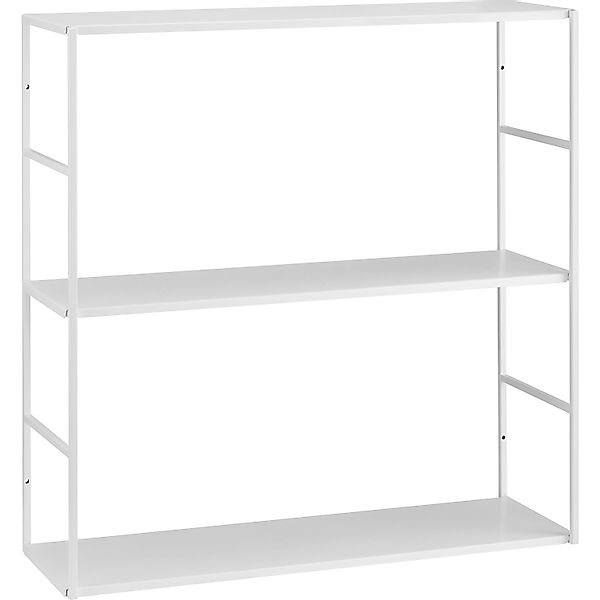 Metall-Regal Pinnock 60 cm x 60 cm x 20 cm Weiß matt günstig online kaufen