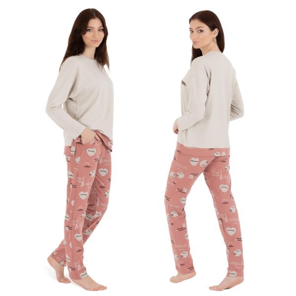 LOREZA Schlafanzug Schlafanzug Pyjama langarm- Spring günstig online kaufen