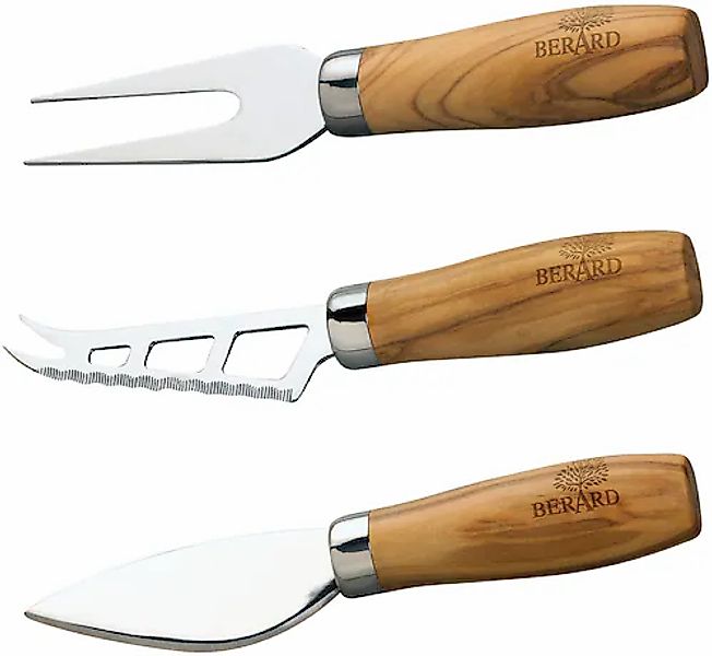 BERARD FRANCE 1892 Messer-Set für Käse, hochwertige Edelstahlklingen mit Ol günstig online kaufen