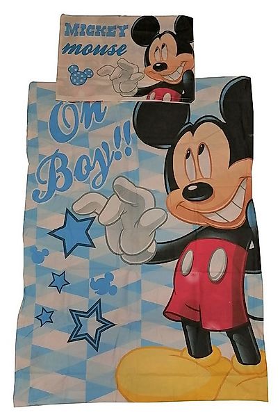 Disney Babybettwäsche Disney Kinderbettwäsche Micky Maus 100 x 135 + 40 x 6 günstig online kaufen