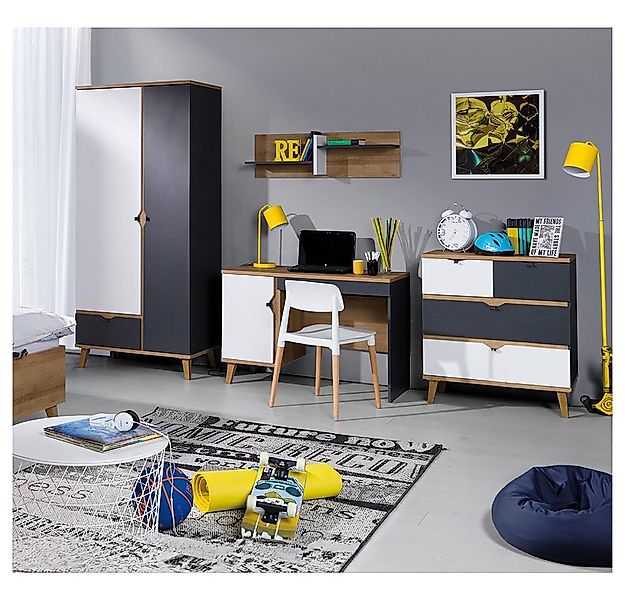 Lomadox Jugendzimmer-Set MARIBOR-132, (Sparset, 4-tlg), Kleiderschrank Schr günstig online kaufen