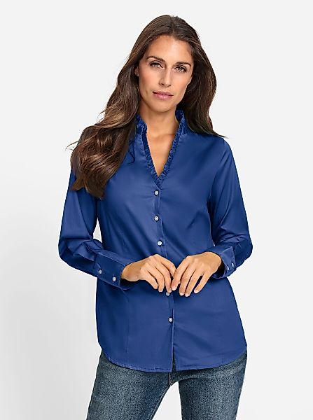 heine Klassische Bluse Rüschenbluse günstig online kaufen