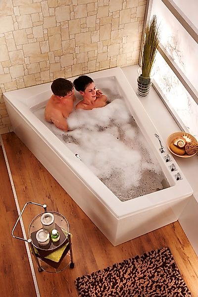 OTTOFOND Badewanne »Galia II« Höhe 50 cm verstellbare Füße für 2 Personen, günstig online kaufen