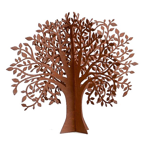 UNUS GARDEN Dekofigur Baum Rost bestehend günstig online kaufen