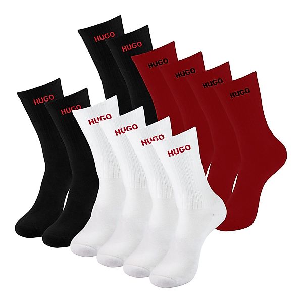 HUGO Freizeitsocken QH Rib Logo CC günstig online kaufen