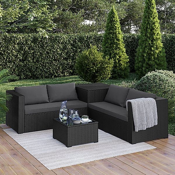STEELSØN Sitzgruppe Veloria, (2 Sofa, Tisch, günstig online kaufen