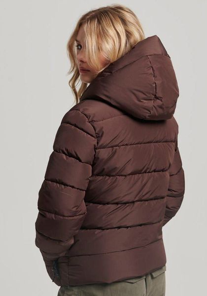 Superdry Steppjacke "HOODED SPIRIT SPORTS PUFFER" mit Kapuze aus wasserabwe günstig online kaufen