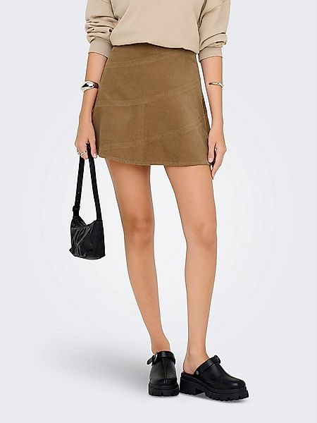 ONLY Cordrock ONLMOXIE HW CORD SKATER SKIRT CC PNT günstig online kaufen