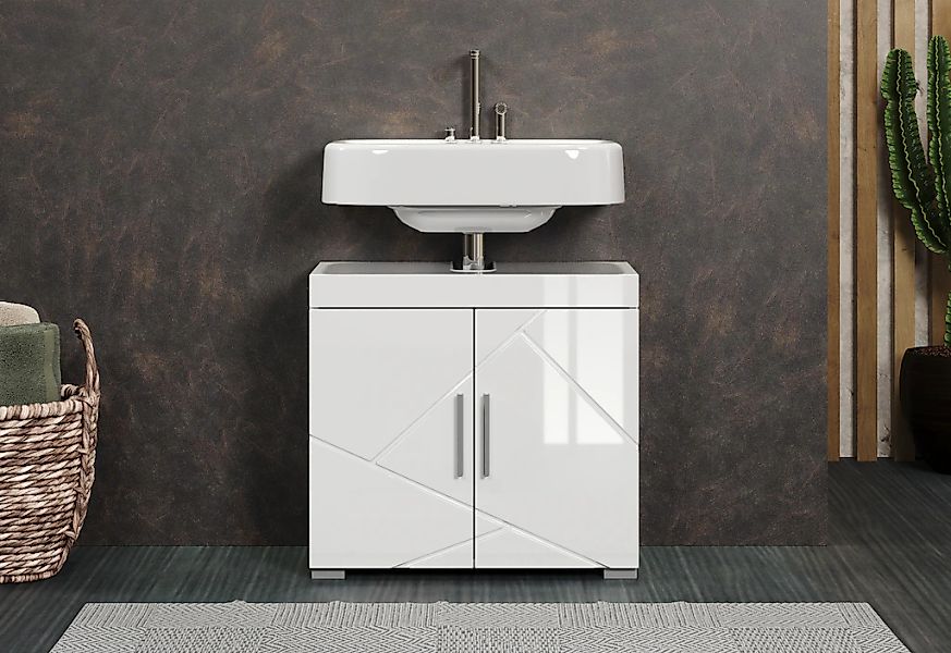 welltime Waschbeckenunterschrank "Avena" 1 Stk. tlg. Waschbeckenunterschran günstig online kaufen