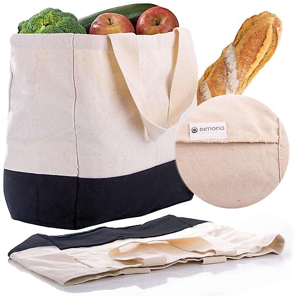 Dimono Einkaufsbeutel Einkaufstasche Shopper Stofftasche, Obst- günstig online kaufen