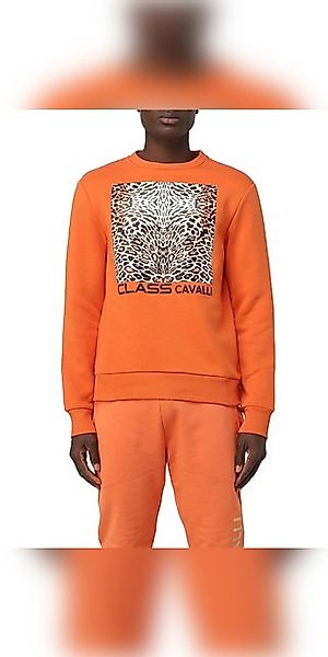 Cavalli Class Sweatshirt Cavalli Class Sweatshirt orange Herren günstig online kaufen