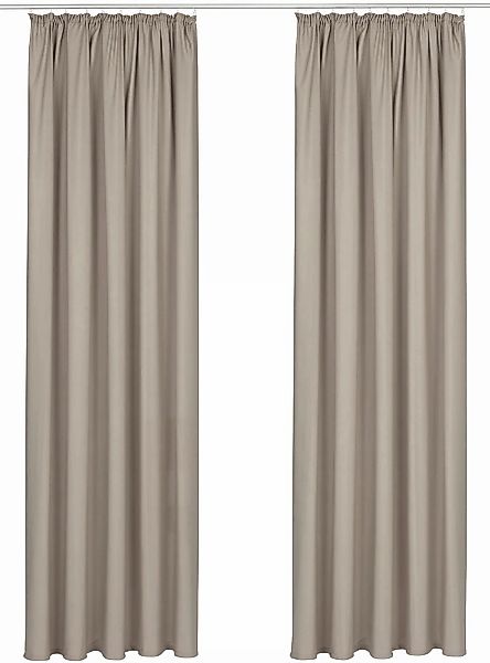 Bruno Banani Vorhang »Lagan«, (2 St.), 2-er Set, gewebt, Microfaser, versch günstig online kaufen