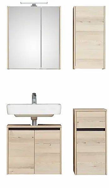 Saphir Badmöbel-Set »Quickset 393«, (Komplett-Set, 4 St.) günstig online kaufen