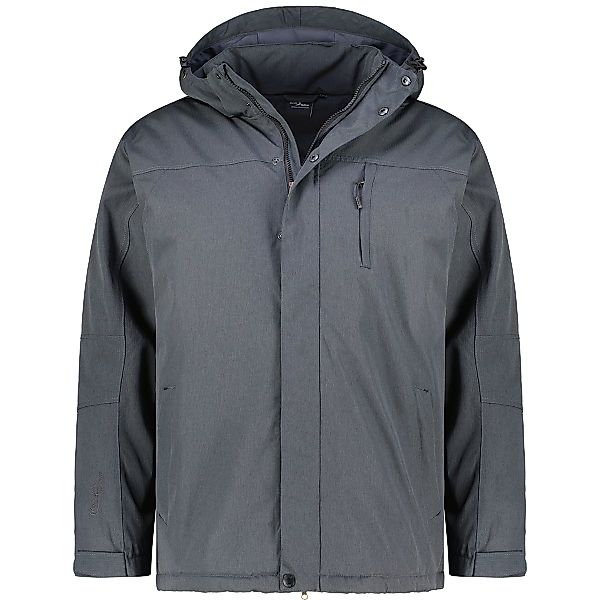 Blue Wave Wattierte Funktionsjacke, wasser- und winddicht Farbe anthrazit G günstig online kaufen