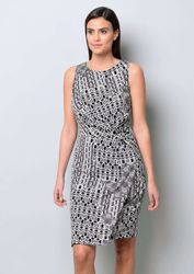 Alba Moda Jerseykleid Kleid mit Knoten günstig online kaufen