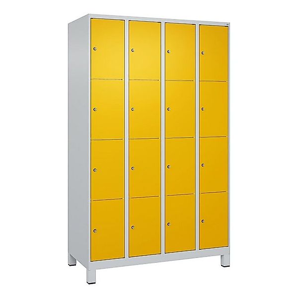 C+P Garderobenschrank Fächerschrank Classic Plus, 4 Fächer übereinander, Ab günstig online kaufen