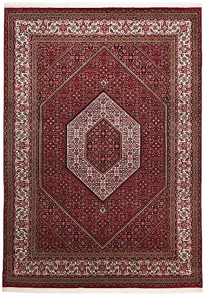 THEKO Orientteppich »Sirsa Seta«, rechteckig, 12 mm Höhe, handgeknüpft, Mat günstig online kaufen