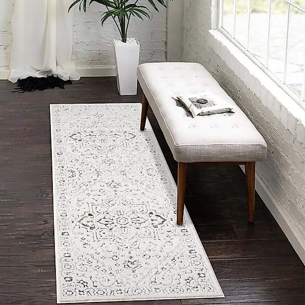 Carpet City Teppich "LOUNGE 0638" rechteckig 15 mm Höhe Kurzflor-Teppich Mo günstig online kaufen