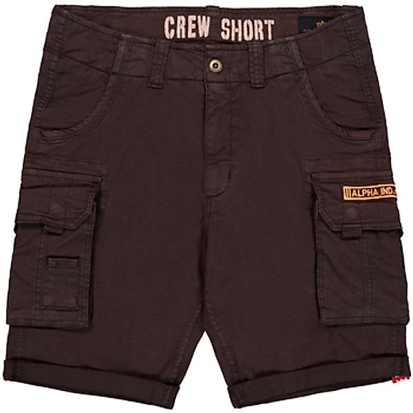 Alpha Industries  Shorts Crew Short - hunter brown günstig online kaufen