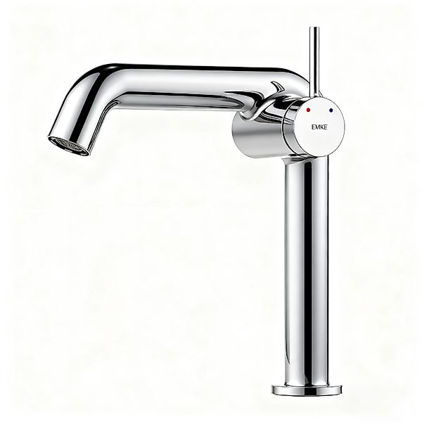 Emke Wasserhahn Bad 222 x 200 x 76 mm Chrom Wasserhahn Waschtischarmatur Mi günstig online kaufen