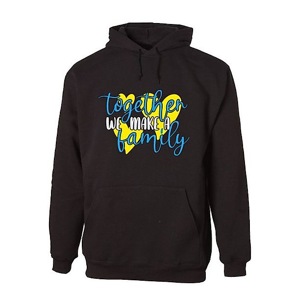 G-graphics Hoodie Together we make a family Unisex mit trendigem Frontprint günstig online kaufen