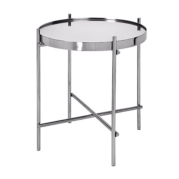 WOMO-DESIGN Beistelltisch Wohnzimmertisch mit Glasplatte und günstig online kaufen