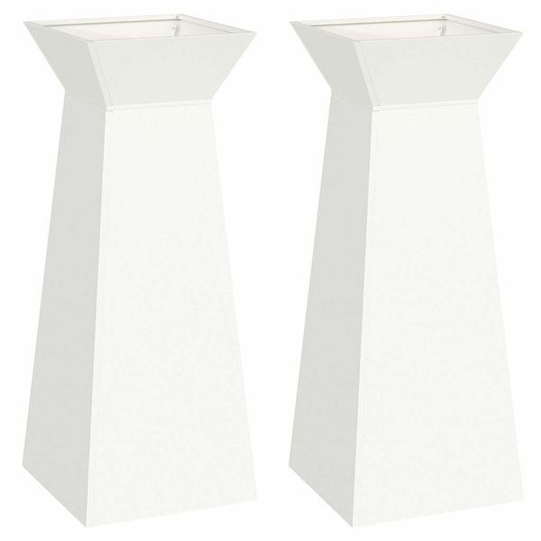 vidaXL Blumentopf Säulen Pflanzer 2 pcs günstig online kaufen