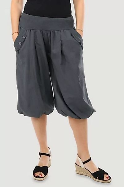 malito more than fashion Caprihose 23286P kurze low waist Aladinhose Caprih günstig online kaufen
