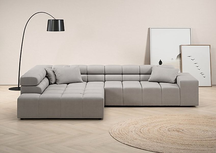 INOSIGN Ecksofa »Ancona incl. Kopfteilverstellung, OTTOs Choice, Breite 319 günstig online kaufen