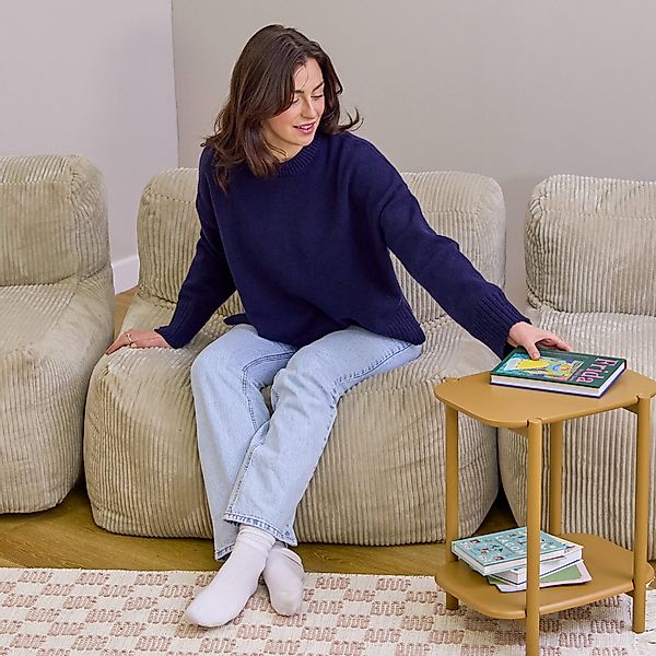icon Sitzsack Modulares Sessel aus Cord günstig online kaufen