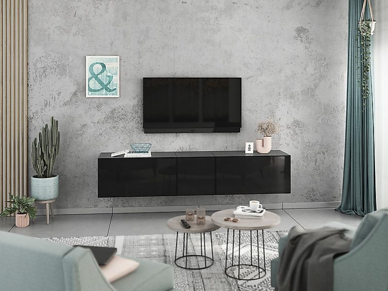 moebel-dich-auf Lowboard VARIANTO 3 (3 tlg., 190 cm breit, TV-Board bestehe günstig online kaufen