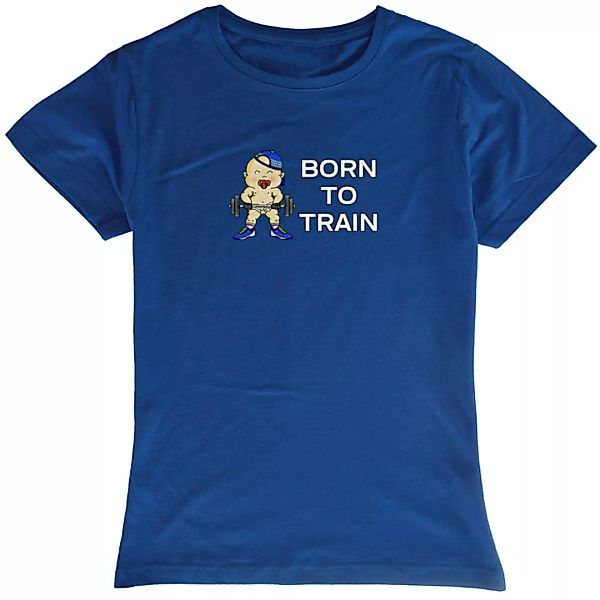 Kruskis Born To Train Kurzärmeliges T-shirt L Royal Blue günstig online kaufen