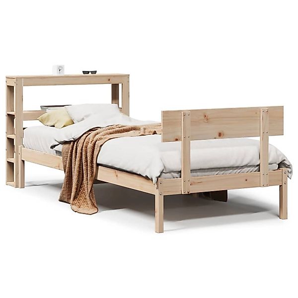 vidaXL Massivholzbett ohne Matratze 90x200 Kiefernholz 3305794 günstig online kaufen